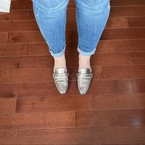 Valentino Bronze Rockstud Mule T. 20, Size 36
